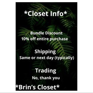 Closet Info